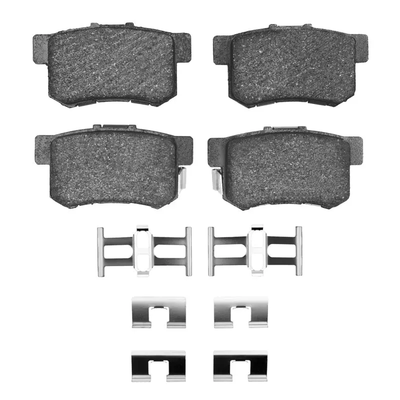 R1 91-12 Acura Tl Rear Semi Met Pads & Hardware Kit 1