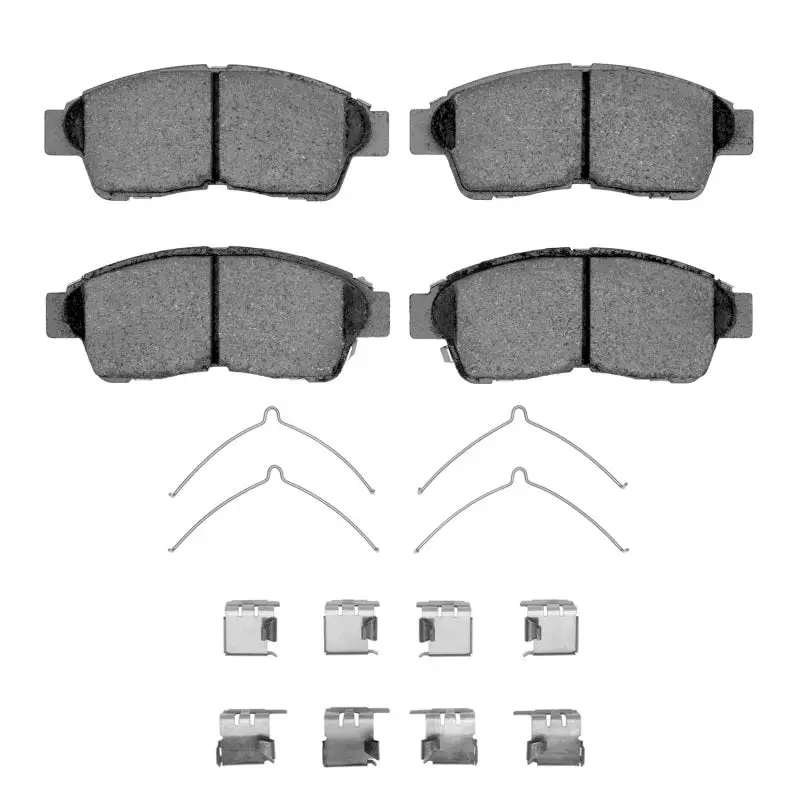 R1 97-01 Toyota Camry Front Semi Met Pads & Hardware Kit 1