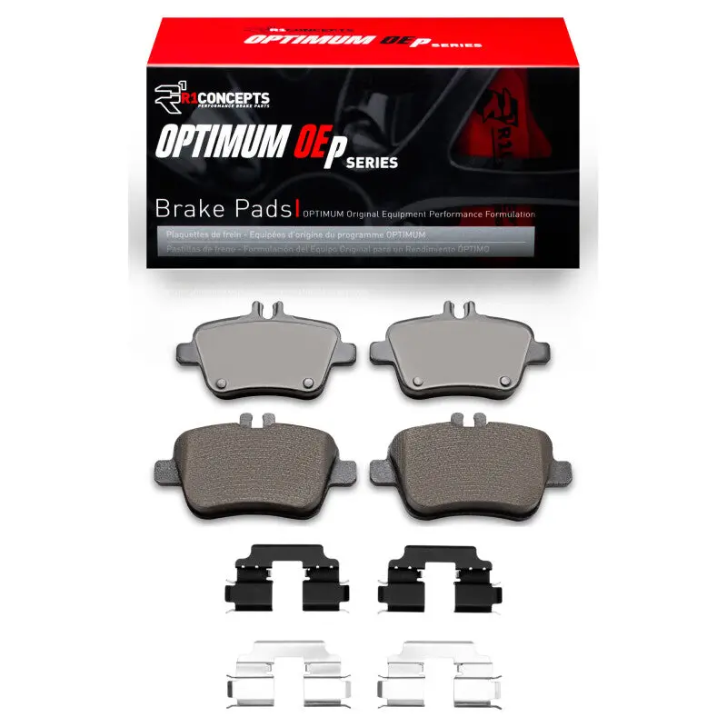 R1 15-20 Infiniti Qx30 Rear Optimum Oe Pads & Hardware Kit 1