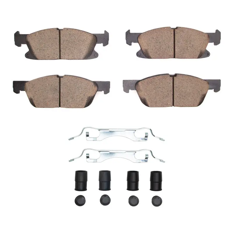 R1 2019-2024 Ford Edge Front R1 Optimum Oe Pads & Hardware Kit 1