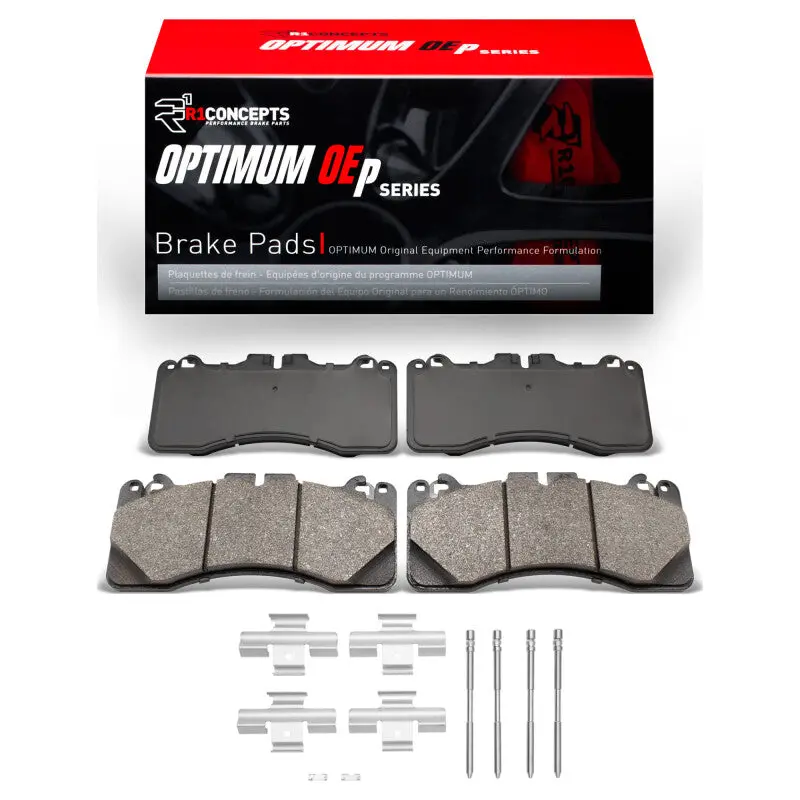R1 10-25 Lexus Gs F Front Optimum Oe Pads & Hardware Kit 1