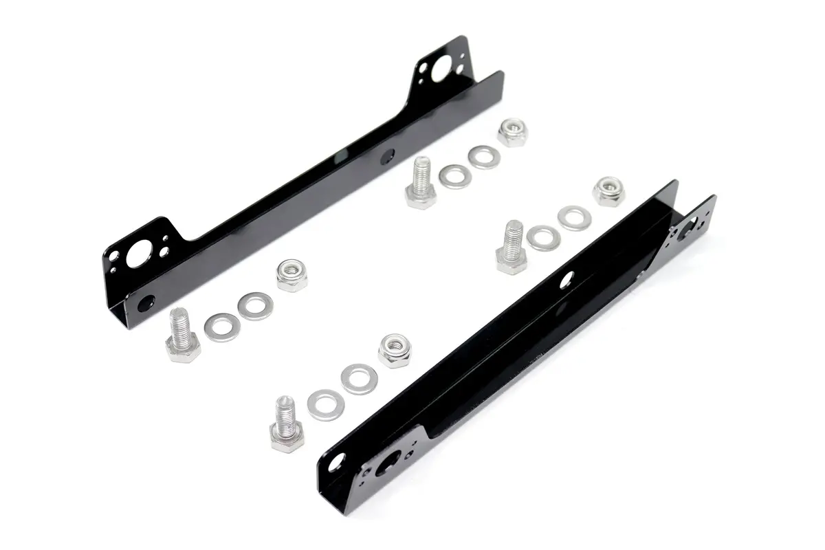 Motion Raceworks 98-02 Camaro Dzus Hood Rails Front Set (Black Anodized) 30-120 1