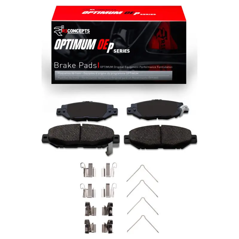 R1 92-00 Lexus Sc300 Rear Optimum Oe Pads & Hardware Kit 1