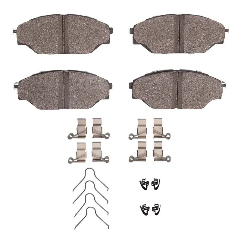 R1 93-98 Toyota T100 Front Optimum Oe Pads & Hardware Kit 1