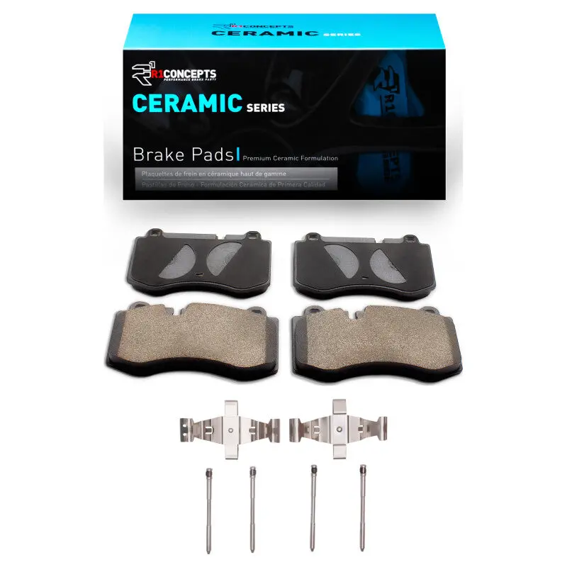 R1 07-14 Mercedes-Benz S400 (Usa) Front Ceramic Pads & Hardware Kit 1