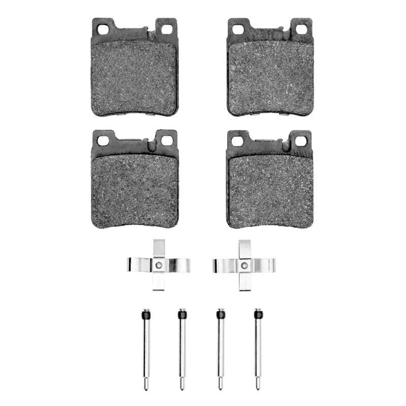 R1 94-00 Mercedes-Benz E430 Rear Optimum Oe Pads & Hardware Kit 1