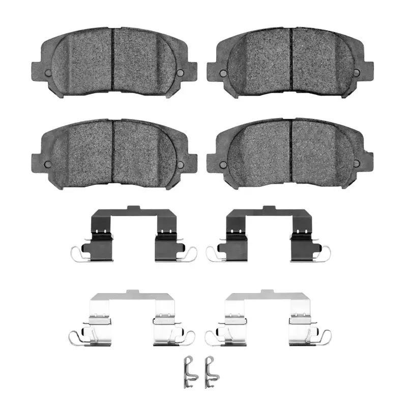 R1 14-22 Chrysler 200 Front Ceramic Brake Pads & Hardware Kit 1