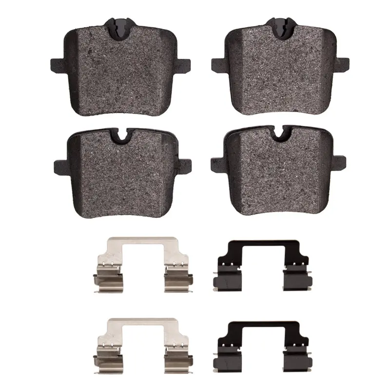 R1 17-25 Bmw 840I Xdrive Rear Semi Met Pads & Hardware Kit 1