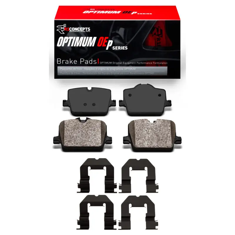 R1 2019-2024 Bmw 330I Xdrive Sedan Rear R1 Optimum Oe Pads & Hardware Kit 1