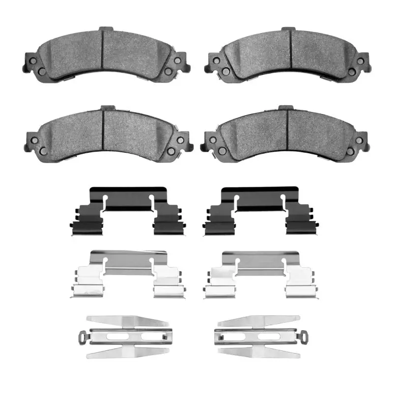 R1 2000-2006 Cadillac Escalade Ext Rear R1 Semi Met Pads & Hardware Kit 1