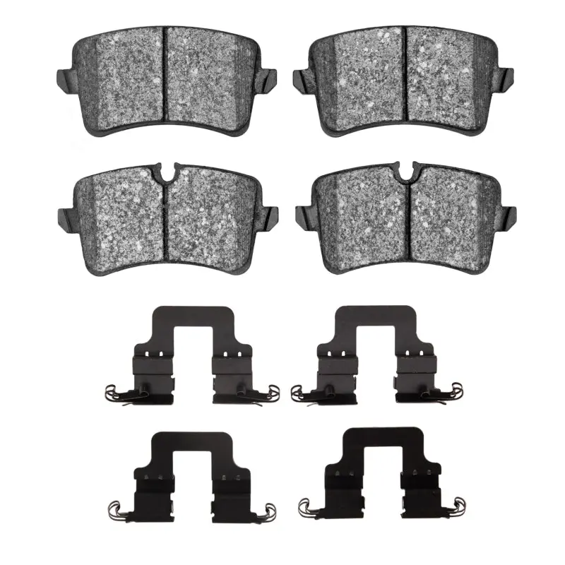 R1 12-13 Audi A6 (Usa/Canada) Rear Semi Met Pads & Hardware Kit 1
