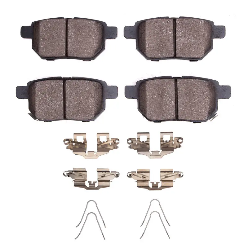 R1 2008-2024 Lexus Ct200h Rear R1 Semi Met Pads & Hardware Kit 1