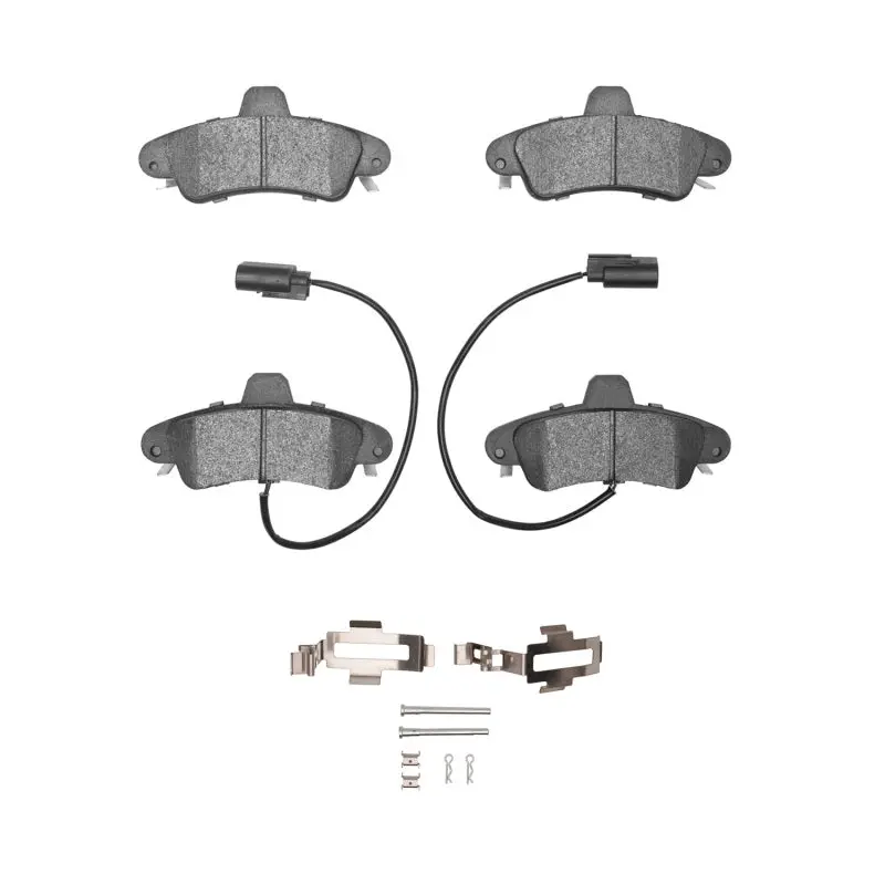 R1 01-04 Mercury Cougar Rear Optimum Oe Pads & Hardware Kit 1