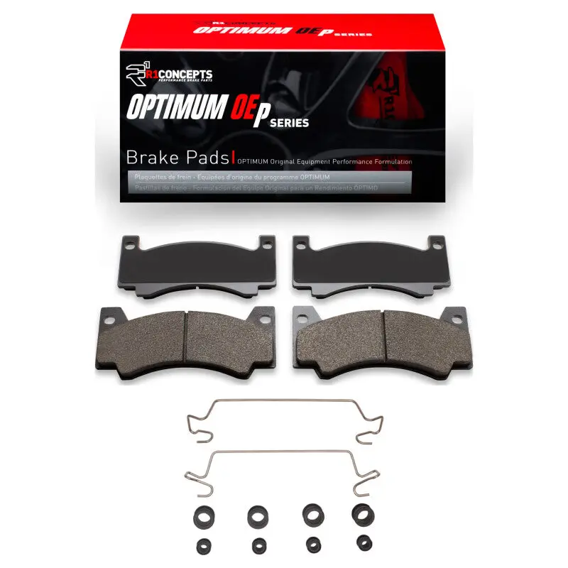R1 1969-1976 American Motors Ambassador Front R1 Optimum Oe Pads & Hardware Kit 1