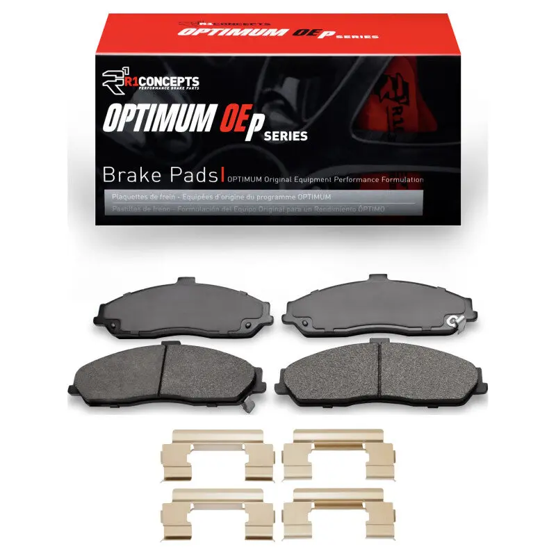 R1 04-09 Cadillac Xlr Front Optimum Oe Pads & Hardware Kit 1