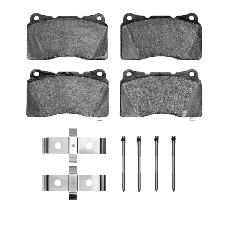R1 05-06 Ford Gt Front Euro Ceramic Pads & Hardware Kit 1