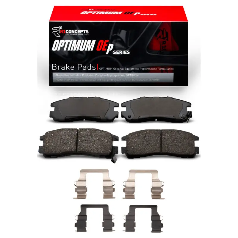 R1 88-99 Dodge Stealth Rear Optimum Oe Pads & Hardware Kit 1