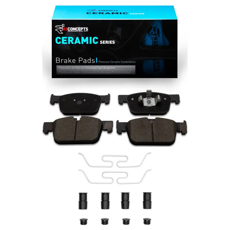 R1 2017-2025 Volvo V60 Front R1 Ceramic Pads & Hardware Kit 1