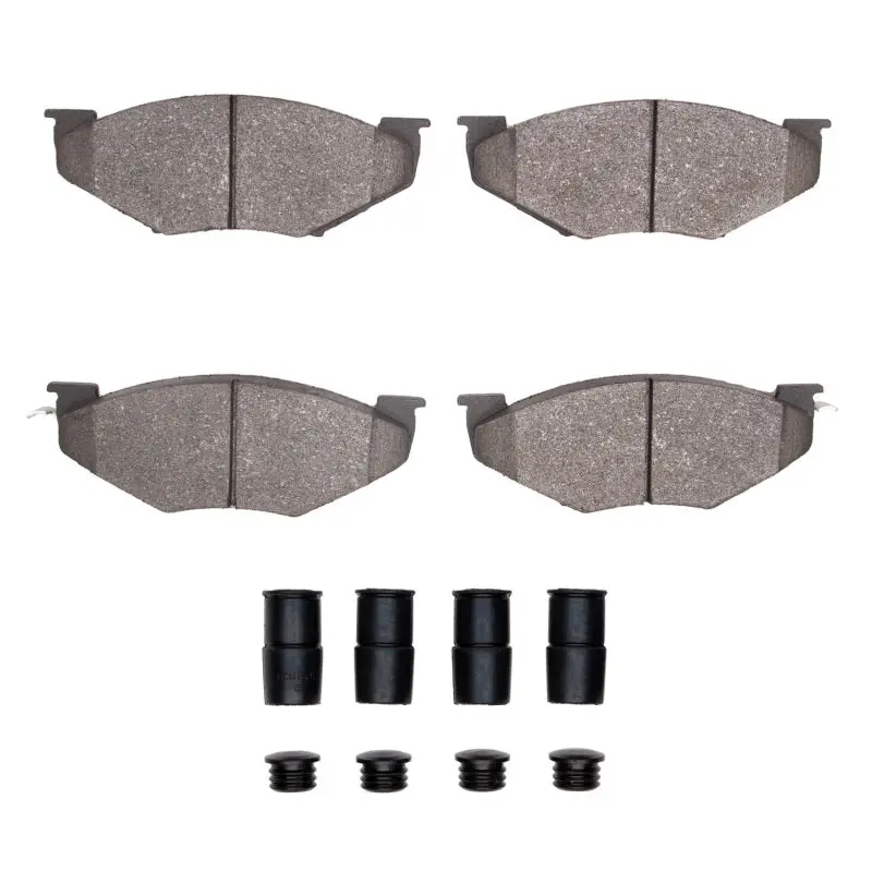 R1 87-88 Dodge Grand Caravan Front Optimum Oe Pads & Hardware Kit 1