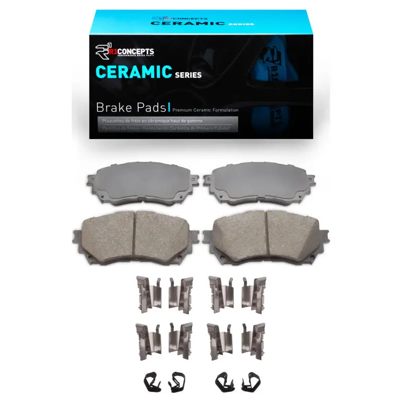 R1 2014-2021 Mazda 6 Front R1 Ceramic Pads & Hardware Kit 1
