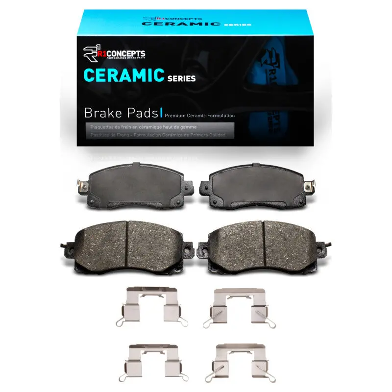 R1 2017-2025 Subaru Forester Front R1 Ceramic Pads & Hardware Kit 1