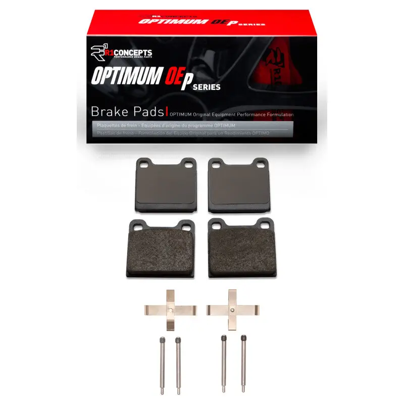R1 67-76 Porsche 914 Front Optimum Oe Pads & Hardware Kit 1