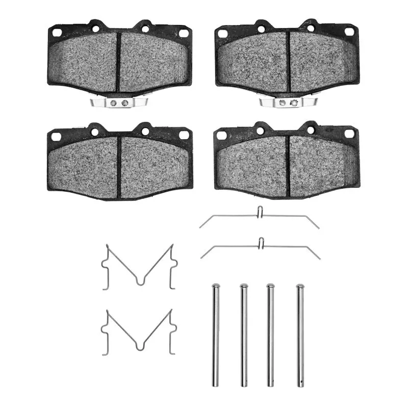 R1 88-95 Toyota 4Runner Front Semi Met Pads & Hardware Kit 1