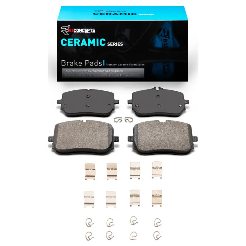R1 2019-2026 Mercedes-Benz A220 Front R1 Ceramic Pads & Hardware Kit 1