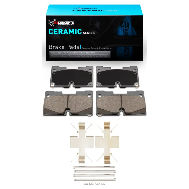 R1 2019-2025 Cadillac Escalade Front R1 Ceramic Pads & Hardware Kit 1