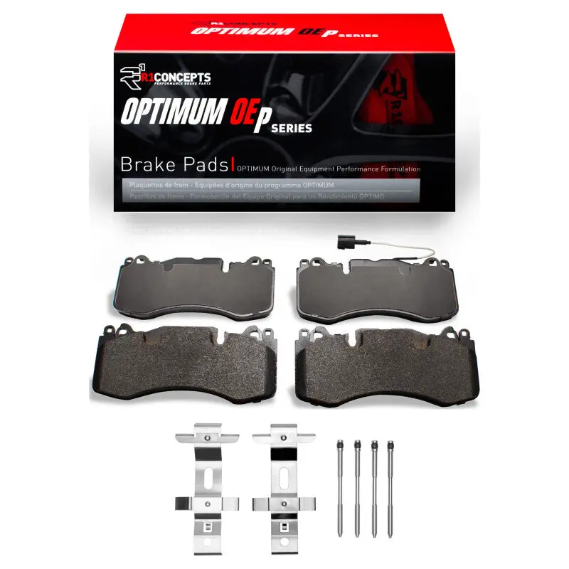 R1 2014-2024 Maserati Levante Front R1 Optimum Oe Pads & Hardware Kit 1