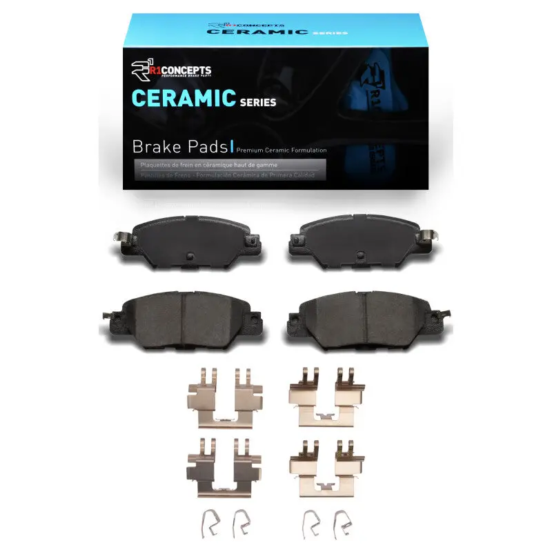 R1 2016-2025 Mazda Cx-5 Rear R1 Ceramic Pads & Hardware Kit 1