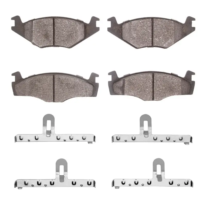 R1 84-92 Volkswagen Golf Front Optimum Oe Pads & Hardware Kit 1