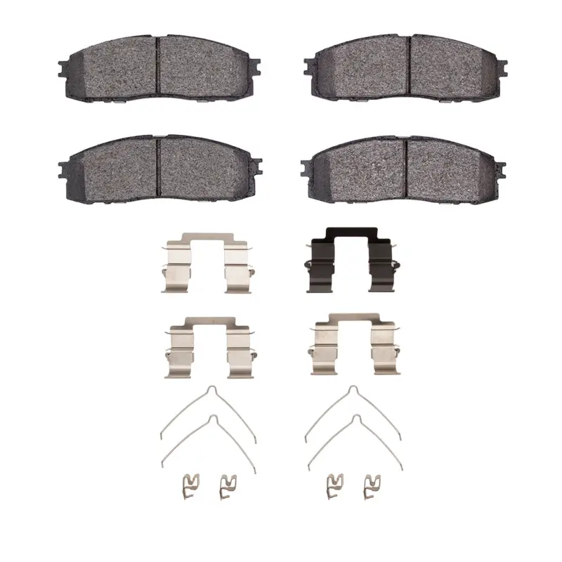R1 84-87 Toyota Cressida Rear Optimum Oe Pads & Hardware Kit 1