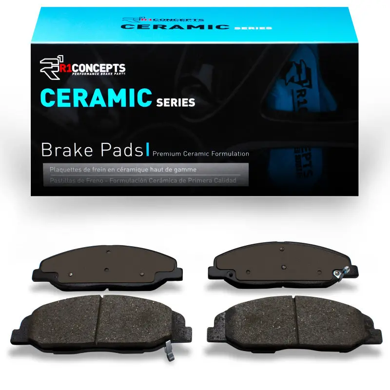 R1 08-14 Cadillac Sts Front R1 Ceramic Brake Pads 1