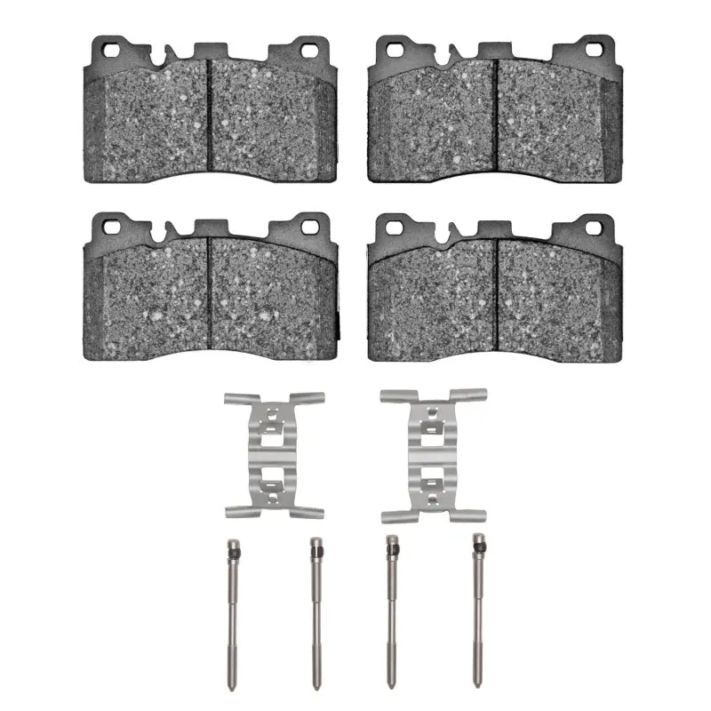 R1 10-16 Mercedes-Benz Sls Amg Rear Semi Met Pads & Hardware Kit 1
