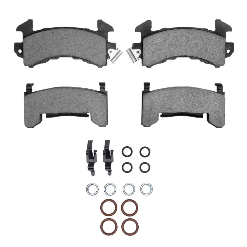 R1 1978-2003 Buick Riviera Front R1 Semi Met Pads & Hardware Kit 1