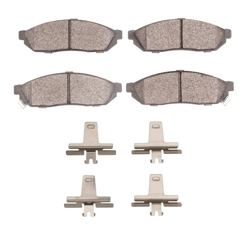 R1 80-83 Honda Civic Hatchback Front Optimum Oe Pads & Hardware Kit 1