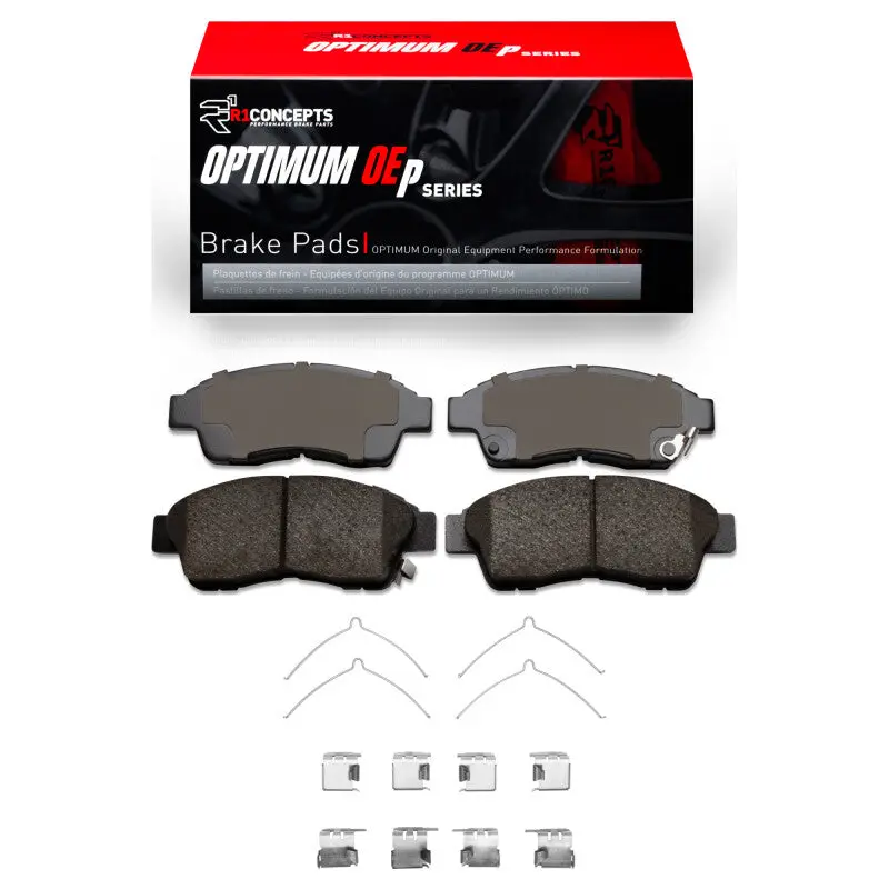 R1 1997-2001 Toyota Camry Front R1 Optimum Oe Pads & Hardware Kit 1