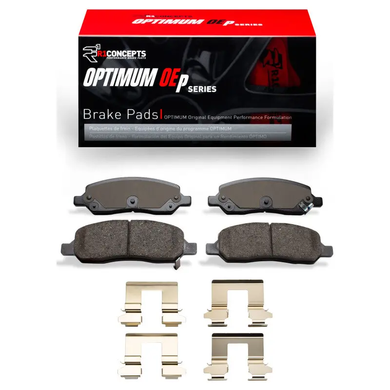 R1 06-11 Buick Lucerne Rear Optimum Oe Pads & Hardware Kit 1