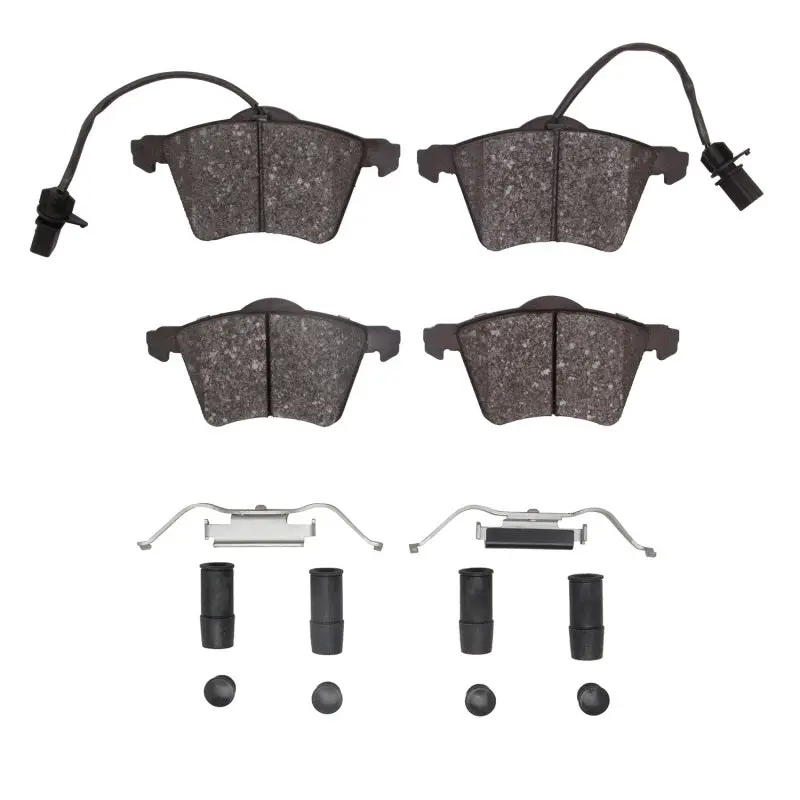 R1 01-03 Volkswagen Eurovan Front Semi Met Pads & Hardware Kit 1