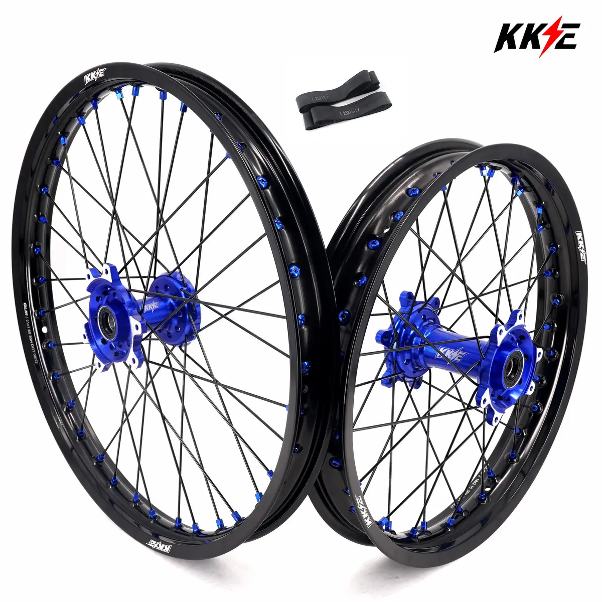 Pre-Order Us Stock Kke 21" 18" E-Bike Wheels Rim Fit For Surron Ultra Bee 2023-2025 Blue Nipples 1