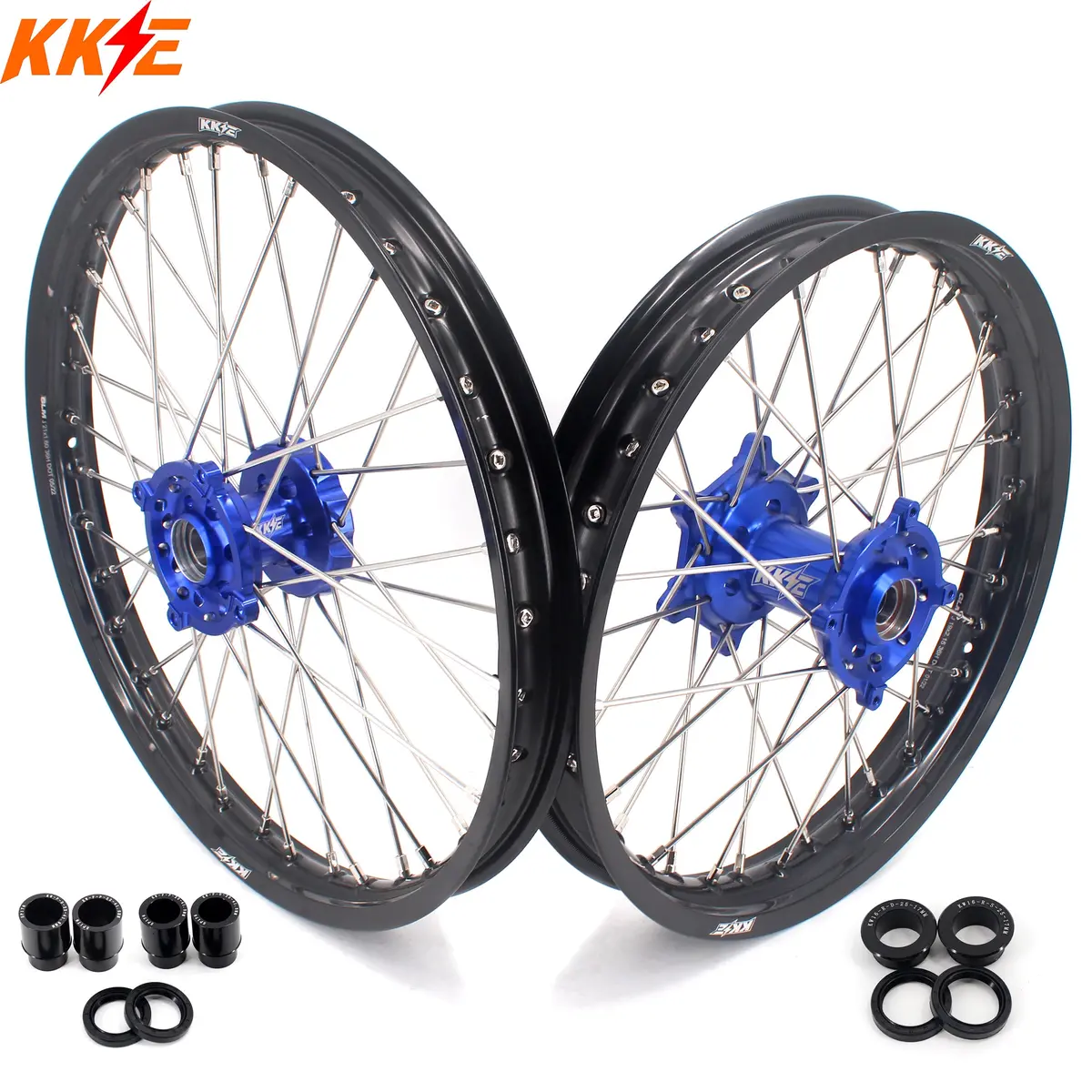Kke 21" 19" Wheels For Kawasaki Kx125 Kx250 2006 2007 Kx250f Kx450f 2006-2014 1