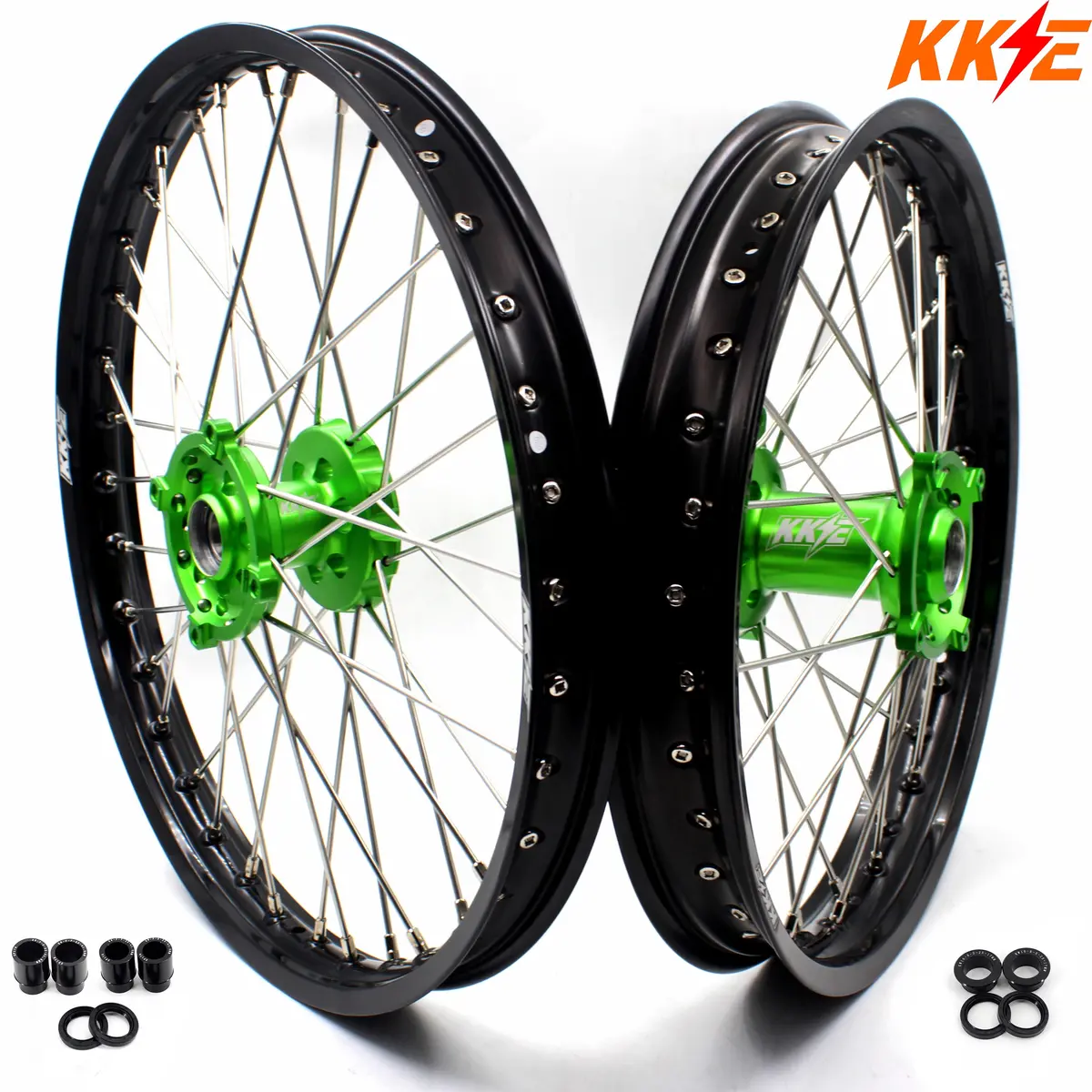 Kke 21" 19"  Off Road Wheels Rim For Kawasaki Kx450f 2019-2021 Kx450x Kx450 2019-2025 1
