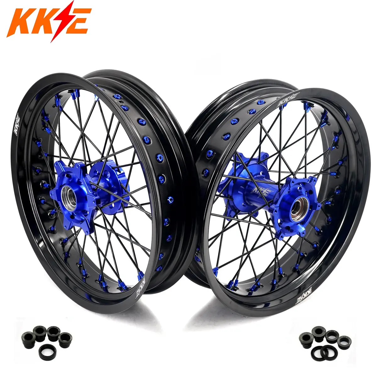 Kke 3.5/4.25*17" Supermoto Rims For Ktm Sx Sx-F Xc-F Xc Exc Exc-F 2003-2025 1