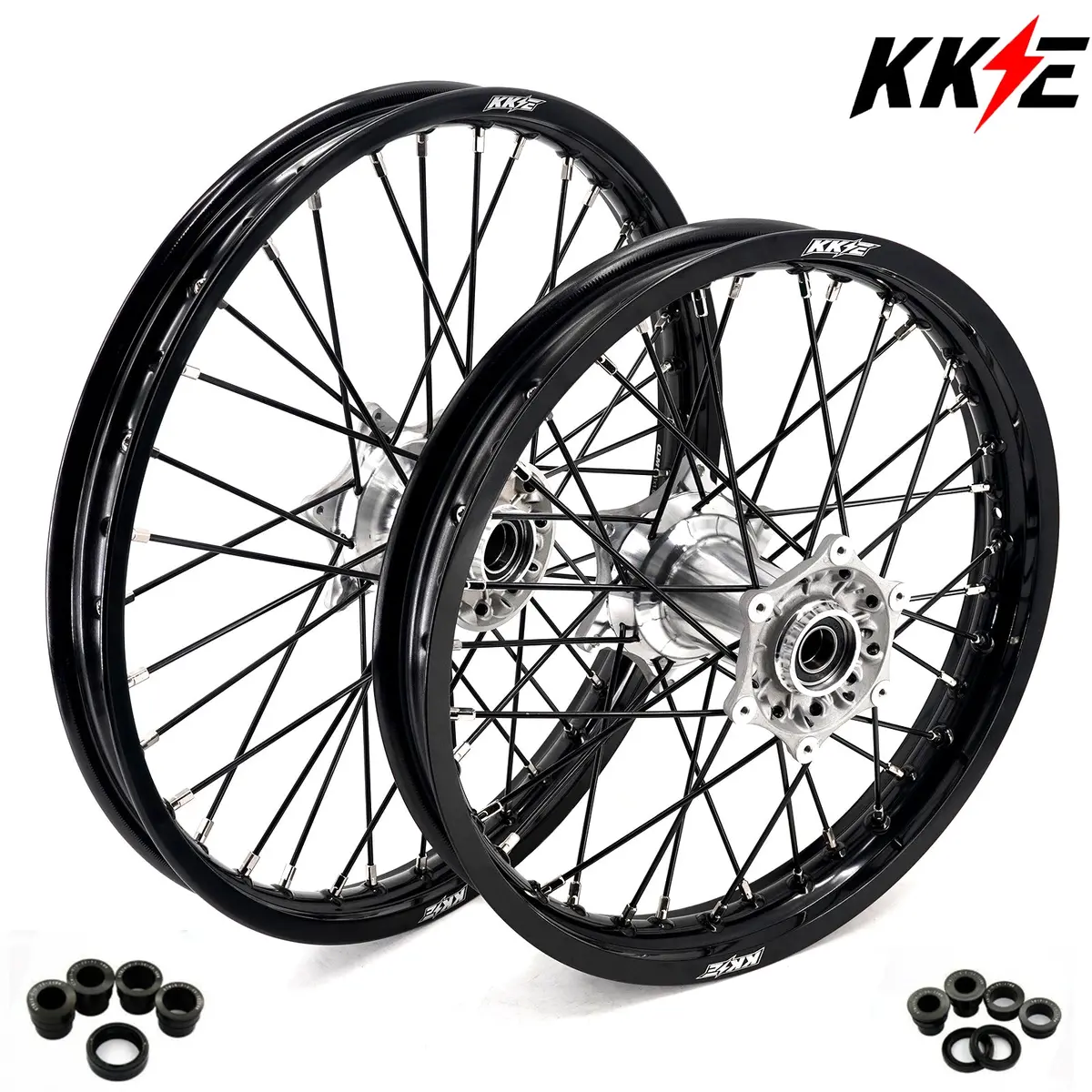 Kke Mx 1.6*21" & 2.15*19" Cast Hub Electric Dirtbike Alloy Wheels Rims Fit Stark Varg Ex/ Mx 1.0/ Mx 1.2 1