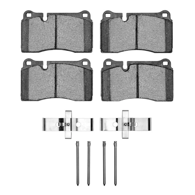 R1 12-13 Audi Tt Quattro Rs Front Semi Met Pads & Hardware Kit 1