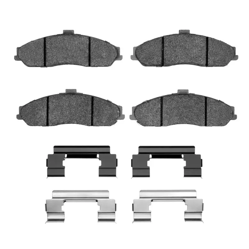R1 04-09 Cadillac Xlr Front Semi Met Pads & Hardware Kit 1