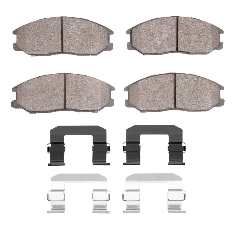 R1 01-05 Hyundai Santa Fe Front Semi Met Pads & Hardware Kit 1