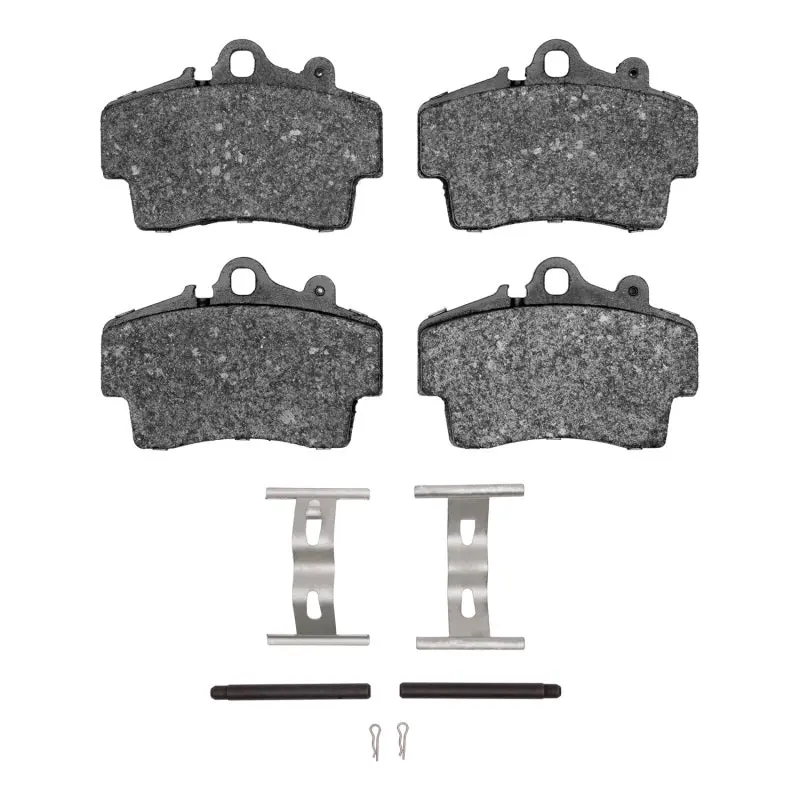 R1 97-08 Porsche Boxster Front Semi Met Pads & Hardware Kit 1