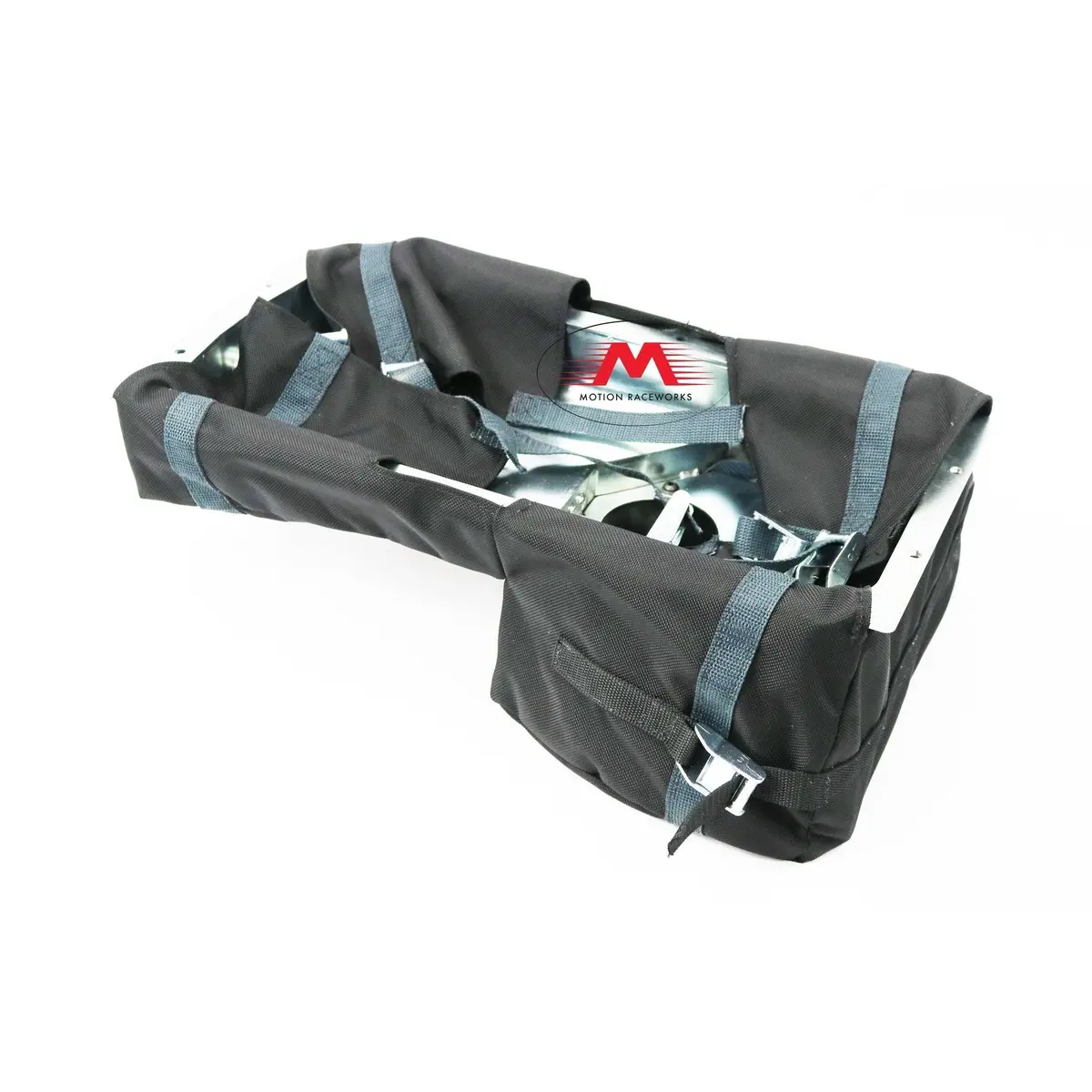 Motion Raceworks 5.0 Coyote Engine Diaper, Nhra & Ihra Approved (Moroso 20571/20577 Pan, For Motor Mounts, W/Cutouts) 1